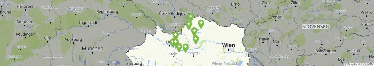 Kartenansicht für Apotheken-Notdienste in der Nähe von Sankt Martin (Gemeinde, Niederösterreich) (29)